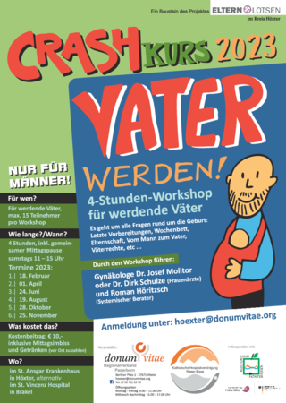 Plakat Väter Crash Kurs